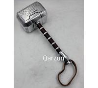 Piccolo Thor Hammer Metal Mcu Thor Mjolnir Cosplay Movie Prop Replica The Ave...