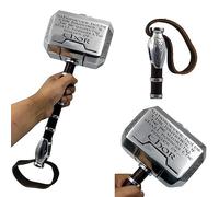Piccolo Thor Hammer Metal Mcu Thor Mjolnir Cosplay Movie Prop Replica The Ave...