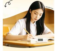 Piccolo timer digitale con allarme forte, timer per aule didattiche e studio