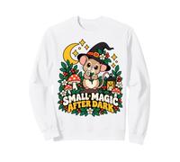 Piccolo Topo Magico Dopo Il Buio Halloween Garden Witch Felpa