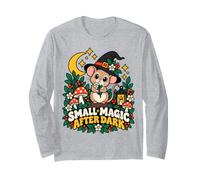 Piccolo Topo Magico Dopo Il Buio Halloween Garden Witch Maglia a Manica