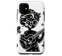 Piccolo Ukulelist Giocatore di Ukulele per Ragazzi Custodia per iPhone 11