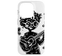 Piccolo Ukulelist Giocatore di Ukulele per Ragazzi Custodia per iPhone 14 Pro