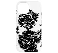 Piccolo Ukulelist Giocatore di Ukulele per Ragazzi Custodia per iPhone 15