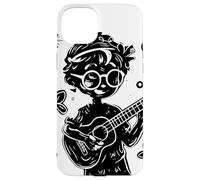 Piccolo Ukulelist Giocatore di Ukulele per Ragazzi Custodia per iPhone 15 Plus