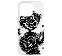 Piccolo Ukulelist Giocatore di Ukulele per Ragazzi Custodia per iPhone 15 Pro Max
