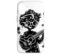 Piccolo Ukulelist Giocatore di Ukulele per Ragazzi Custodia per iPhone 16 Plus