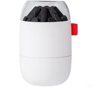 Piccolo umidificatore USB Sotto 36DB Luce Notturna Diffusore d'aria Portatile Alimentato USB Dimensioni compatte 4H Continuo o 8H Nebbia Intermittente Per Casa Ufficio Camera Da Letto Desktop Bianco