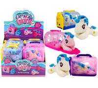 Piccolo unicorno con borsa - Giocattolo di peluche