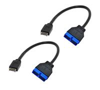 Piccolo USB3.0 20Pin a USB3.1 TypeE Pannello Frontale Header 20Pin USB3.1 a USB3.0 Cavo Adattatore Per PC Costruisce 1 pz/2 pz Cavo USB Velocità