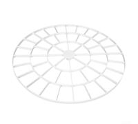 Piccolo vassoio incubatrice in plastica per quaglie e piccoli uccelli, bianco e leggero, facile da pulire, per casa o professionale