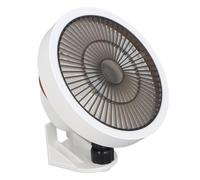 Piccolo Ventilatore da Parete, Mini Ventilatore Oscillante con Telecomando Ventilatore da Parete a 3 velocità per L'estate, Ideale per L'uso in Ufficio Domestico