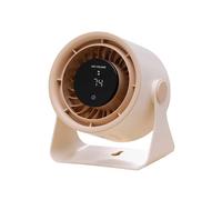 Piccolo Ventilatore da Scrivania, Circolatore D'Aria da Tavolo, Batteria Ricaricabile, Portatile per Camera da Letto, Ufficio, Cucina