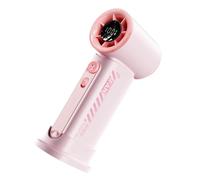 Piccolo ventilatore da scrivania con display digitale da viaggio esterno 3600 mAh camera da letto ufficio raffreddamento ad aria portatile per camera da letto silenzioso ventilatore da tavolo