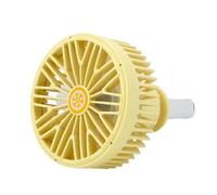 Piccolo ventilatore per ventola di ventilazione auto con luce LED ABS clip su raffreddamento auto 3 impostazioni di velocità per il raffreddamento del camion