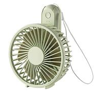 Piccolo Ventilatore, Ventola Di Raffreddamento Portatile USB Ricaricabile Per Donne E Ragazze, Viaggi, Campeggio, Interni Ed Esterni Compatto,Viaggi(Grün)