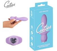 Piccolo Vibratore in Silicone Viola a Forma di Plug Ricabile USB Cuties