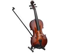 Piccolo Violino, Mini Violino in Legno in Miniatura con Confezione per la Cerimonia di Laurea