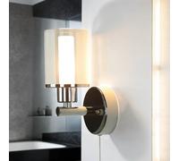 Piccolo Wandleuchte Con Interruttore IP44 H:17cm Stile Liberty da Parete Bagno