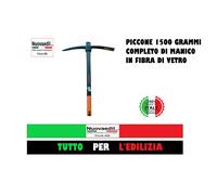 Piccone Manico Fibra di vetro 1500 grammi