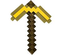 Minecraft Piccone Picca Oro (in Plastica) Replica 43cm. DISGUISE