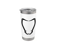 Piccozza Cuore Bicchiere termico in acciaio inox doppia parete