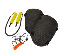 Piccozze Di Sicurezza Per Ghiaccio,Set Di Sopravvivenza Ergonomico Che Include Un Fischietto | Attrezzatura per Pesca sul Ghiaccio con Ginocchiere,per Sci Escursionismo Pattinaggio Slitta Inverno Outd