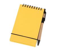 Piceioep Blocco note dimensioni 50 fogli Chiusura con cinghia elastica non rigata blocco note con rilegatura a doppia spirale per schizzi e appunti per prendere appunti portatili per studenti
