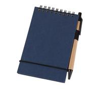 Piceioep Blocco note dimensioni 50 fogli Chiusura con cinghia elastica non rigata blocco note con rilegatura a doppia spirale per schizzi e appunti per prendere appunti portatili per studenti