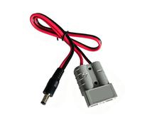 Piceioep Cavo Alimentazione DC5.5X2.1Mm per generatori batterie per Auto a Pannello Solare Cavo Alimentazione per Batteria Solare in Filo Rame 50A 14AWG