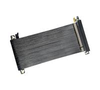 Piceioep Cavo prolunga PCIE5.0 X16 per Custodia del Cavo prolunga per Scheda Grafica Doppia inversione Cavo Flessibile Ricambio GPU a Bassa latenza