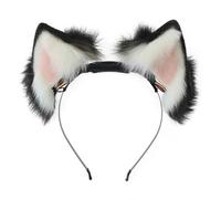 Piceioep Cerchietto per capelli con orecchie da scodinzolare, cosplay, feste anime, cosplay, Halloween, giochi di ruolo, travestimento da ballo e spettacolo dal vivo