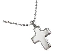 Piceioep Collana con croci placcate in oro alla Collana gioielli con catena religiosa alla, ideale per regali e occasioni speciali Elegante ciondolo con croci