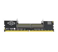 Piceioep Convertitore DIMM SO DDR5 a DDR5 U DIMM con valutazione precisa con sicurezza attuale e funzionamento a 4800 MHz
