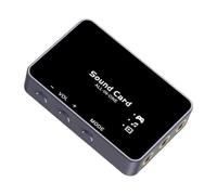 Piceioep Docking Station per Adattatore uditivo per Giochi in Alluminio con Porta da 3, 5 mm e USB Tipo C per Musica HiFi e Scheda per Giochi Ottimizzatore per Giochi