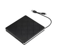 Piceioep Interfacce USB C USB 3.0 unità Ottica Esterna per Leggere, Scrivere, CD, Computer Moderni unità Esterna