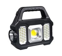 Piceioep Luce da Lavoro a LED Solare con Funzione Ricarica inversa per Cantieri edili e Luce per istituti Crisi esplorazione all ' Aperto