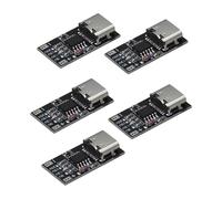 Piceioep Modulo Ricarica Rapida Modulo potenziamento USB a Scheda Multipla Rilevatore Polling Tipo C Potenza Processore Aumento potenziale della Scheda Ricarica Rapida
