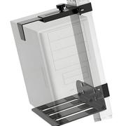 Piceioep Rack CPU salvaspazio per Altezza variabile Tipo con Morsetto da scrivania Facile Montaggio per ospitare la Maggior Parte dei Case Computer Standard Vassoio per Computer ventilato