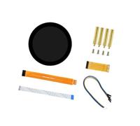 Piceioep Schermo Capacitivo Circolare programmabile sostitutivo dello Schermo tattile Capacitivo della Scheda Sviluppo del Display Rotondo toccabile da 4 Pollici a 10 Punti
