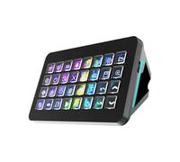 Piceioep Tastiera programmabili a 32 Dotata Console Controllo visivo per Giochi efficienti e Tastiera da Gioco Programmazione