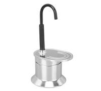Piceioep Tazza singola in stile italiano Pentole per caffè espresso 50 ml Robusta macchina per caffè portatile in alluminio da campeggio Barattolo per caffè sottile Lascia la tazza