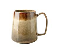 Piceioep Tazze da caffè Raku con variazione smaltata e design ergonomici Capacità 350 ml Tazza da caffè artistica Tazze in ceramica fatte a mano