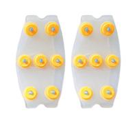 Pices de chaussures pour la neige et le glace - de glace pour neige poignée de glace de neige antidérapant | 4.13x2.17 pouces élégant pointes de chaussures d'inverno, picchi de caoutchouc de cr