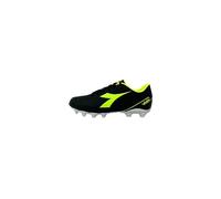 Diadora PICHICHI 6 MG14, Scarpe da Calcio Uomo, Black/Yellow FL DD/White, 43 EU