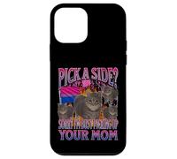 Pick A Side? Divertente Bisessuale Lgbtq Cat Meme Bootleg Graphic Custodia per iPhone 12 mini
