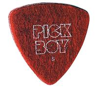 Pick Boy Plettro, Plectrum/Pick Feltro, morbido, rosso, 12 pezzi