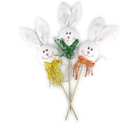 Pick Coniglio Funny Big Pz 6 Misti Decorazione Pasqua