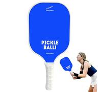 Pick-leball, racchetta da pick-leball per adulti, in grafite, con nucleo in fibra di carbonio e polimero a d'ape composito, per esterni, leggera e leggera