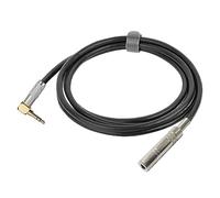 picK-me Oluote TRS 3.5mm Maschio Angolo Retto a 6.35mm Femmina Cavo Audio, Cavo AUX Prolunga per Cuffie ecc (10M)